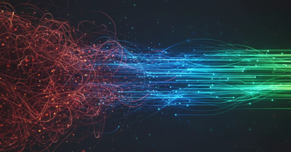 Fondo abstracto de Koden SmartOps