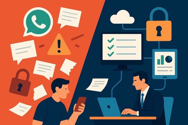 WhatsApp: el enemigo silencioso de la operación de tu empresa